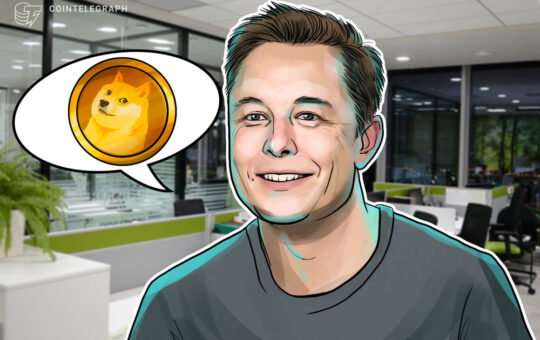 Elon Musk reminds followers he really isn’t Dogecoin’s master