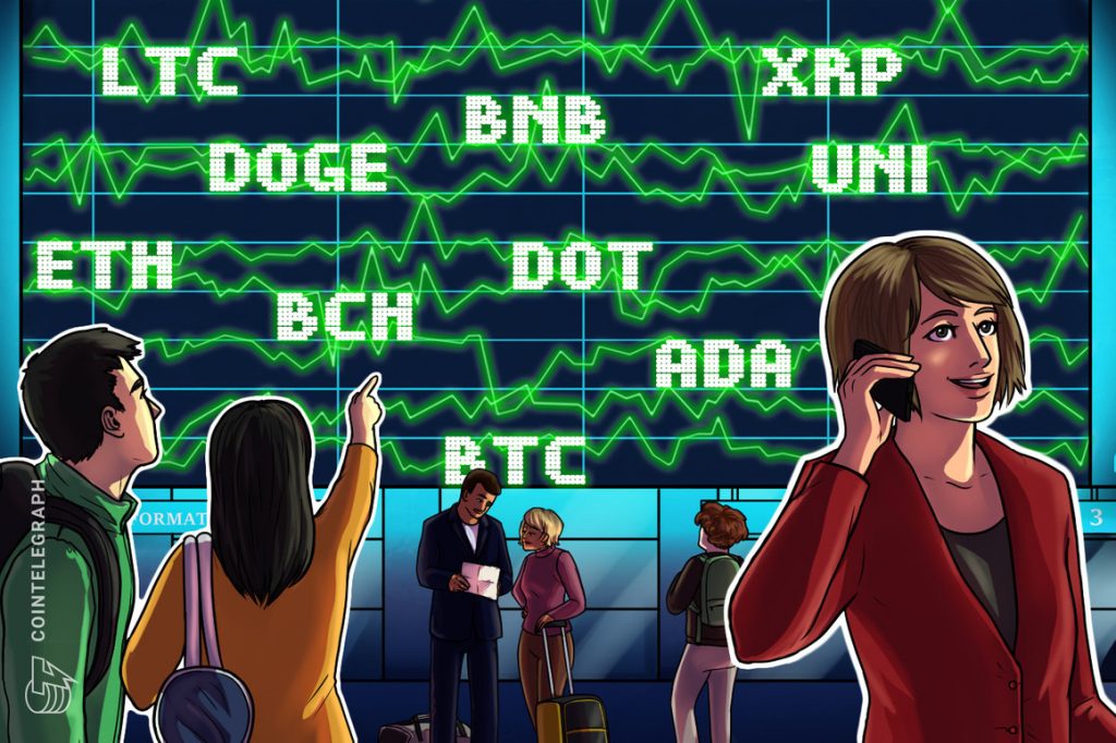 Price analysis 6/14: BTC, ETH, BNB, ADA, DOGE, XRP, DOT, UNI, LTC, BCH