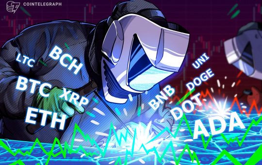 Price analysis 7/16: BTC, ETH, BNB, ADA, XRP, DOGE, DOT, UNI, BCH, LTC