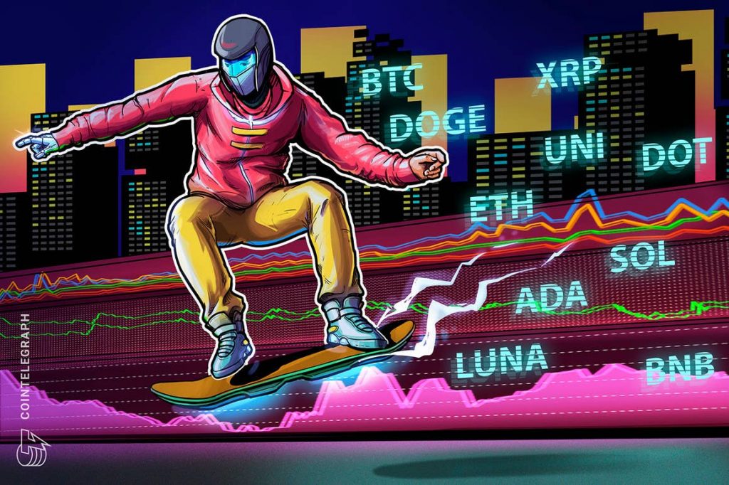 Price analysis 9/13: BTC, ETH, ADA, BNB, XRP, SOL, DOT, DOGE, LUNA, UNI