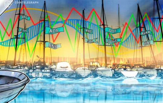 Price analysis 9/22: BTC, ETH, ADA, BNB, XRP, SOL, DOT, DOGE, AVAX, UNI