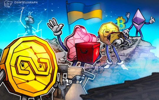 Crypto-fueled relief aid for Ukraine