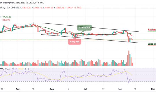 Bitcoin Price Prediction for Today, November 12: BTC/USD Risks Fresh Drop Below $16k