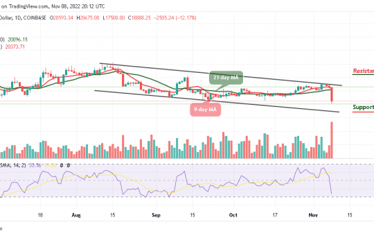 Bitcoin Price Prediction for Today, November 8: BTC/USD Touches $17,500; Is that all for Bulls?