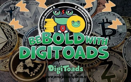 DigiToads (TOADS) – Revolutionary P2E meme coin joined by Chillz and IMPT