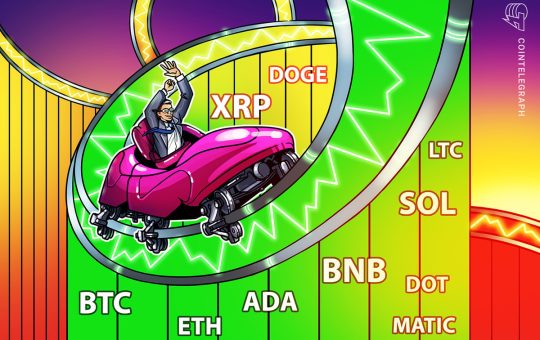 Price analysis 4/14: BTC, ETH, BNB, XRP, ADA, DOGE, MATIC, SOL, DOT, LTC