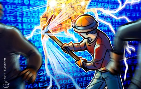 Bitcoin mining difficulty hits all-time high as BTC miner selling peaks