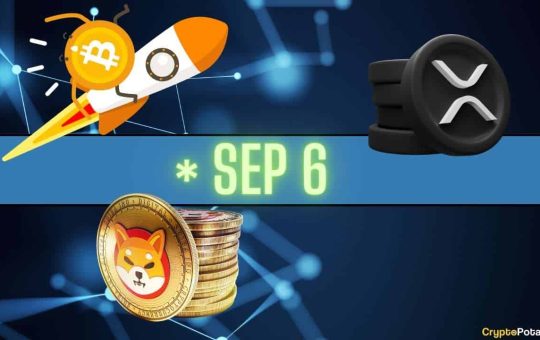 Bitcoin Rally Prediction, Huge Milestone for SHIB, Major XRP Listing: Bits Recap Sep 6