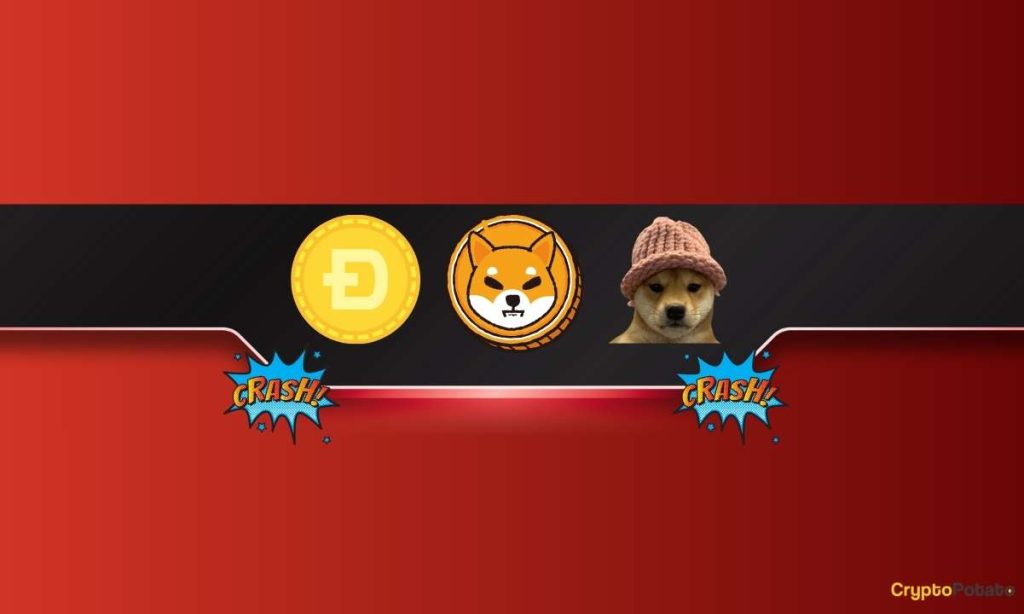 SHIB, DOGE, WIF Plunge Amid a Broader Market Decline