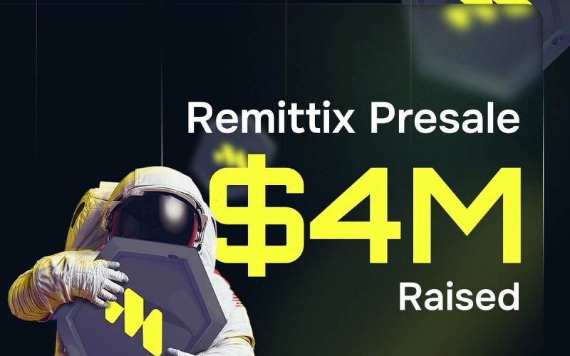 Remittix (RTX) hits $4m presale as XRP holders take notice