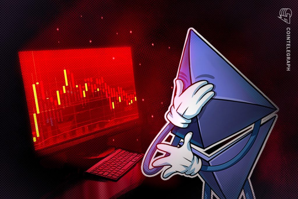 Ethereum price down almost 50% since Eric Trump's 'add ETH' endorsement