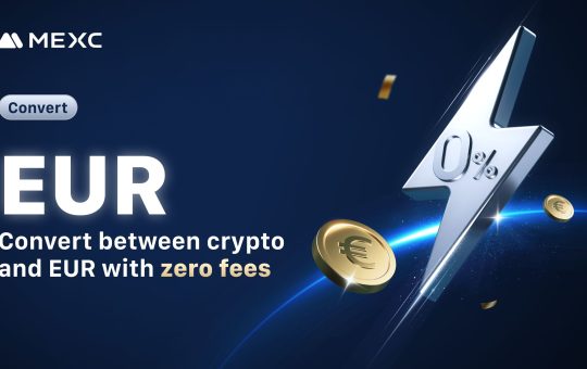 MEXC officially lists EUR on Convert with zero fees for fast and effortless trading