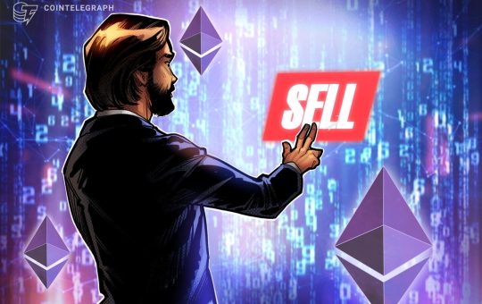 Ethereum whale sells ETH after 900 days, missing $27M possible peak profit