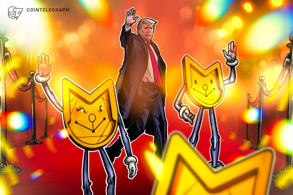 Trump memecoins worth $321M to hit the market next week
