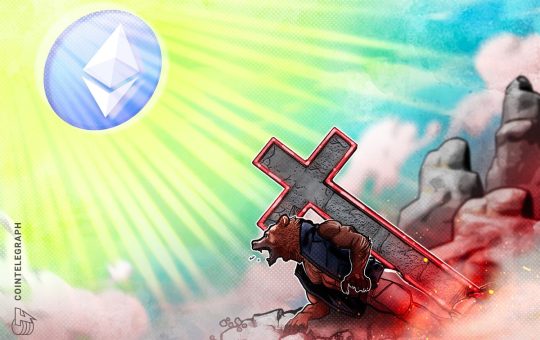 Ethereum ‘Death Cross’ Flashes For The First Time Since 2022 ETH Price Sell-off