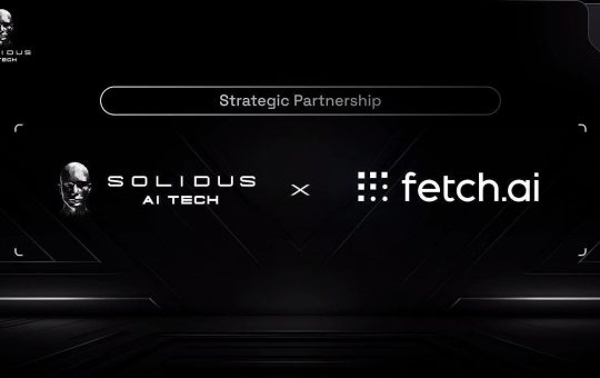 Solidus AI Tech Partners With Fetch.ai to Expand Access to Intelligent Agent Infrastructure