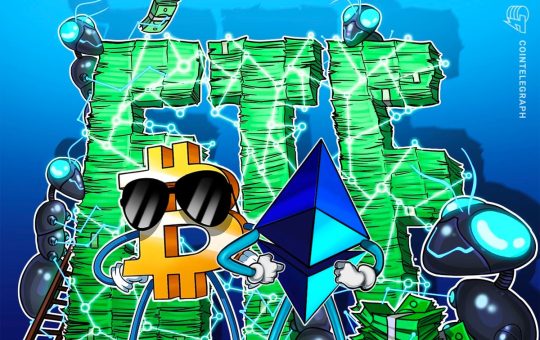 Spot Ether ETFs Post Straight Week Of Outflows