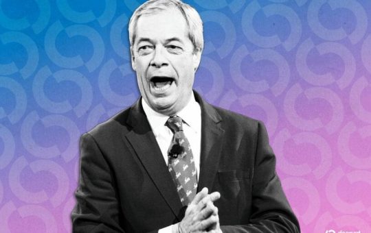 'I Am Your Champion': Nigel Farage Makes Case for UK Crypto Reform