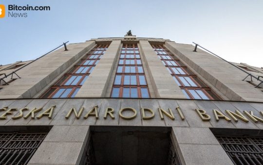 Czech Central Bank Marks First-Ever Digital-Asset Purchase With $1M Crypto Trial