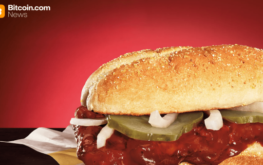 McRib Comeback Sparks a Nudge in Markets as Bitcoin Traders Reignite Crypto’s Sauciest Myth