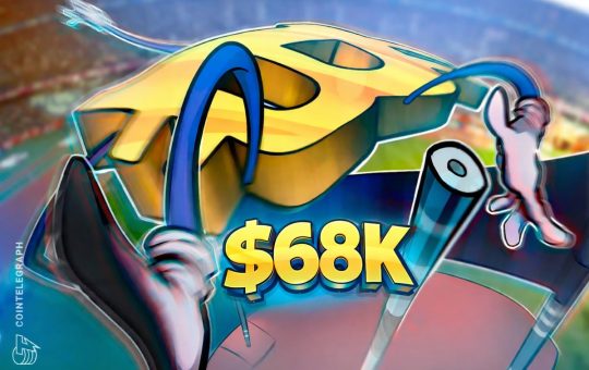 Bitcoin Surges to $69.5K on ETF Inflows, US Macroeconomic Boost