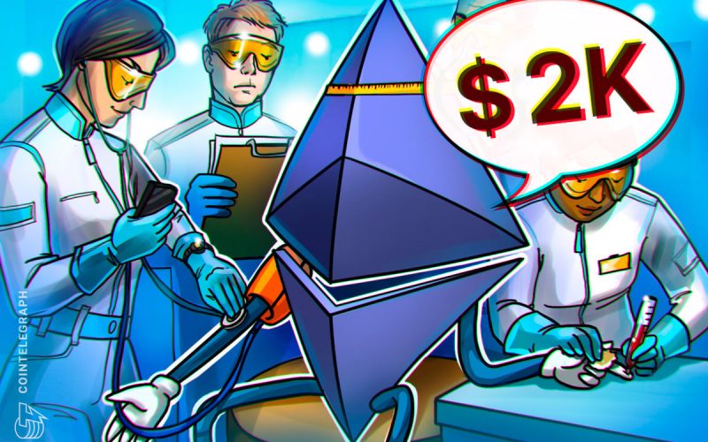 Ethereum Data Backs the ETH Price Recovery