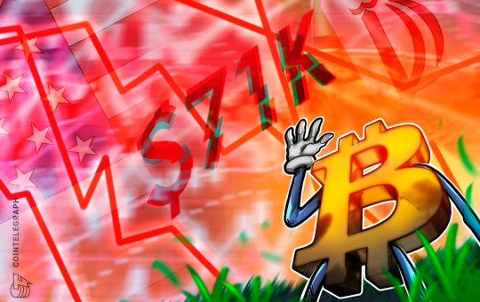 Bitcoin Falls As US-Iran War Negotiations Fail In Pakistan