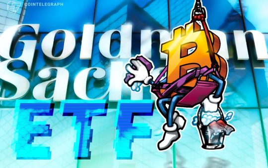 Goldman Sachs Targets Income with New Bitcoin ETF Filing