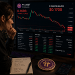 PI faces corrective pressure as token struggles below $0.17